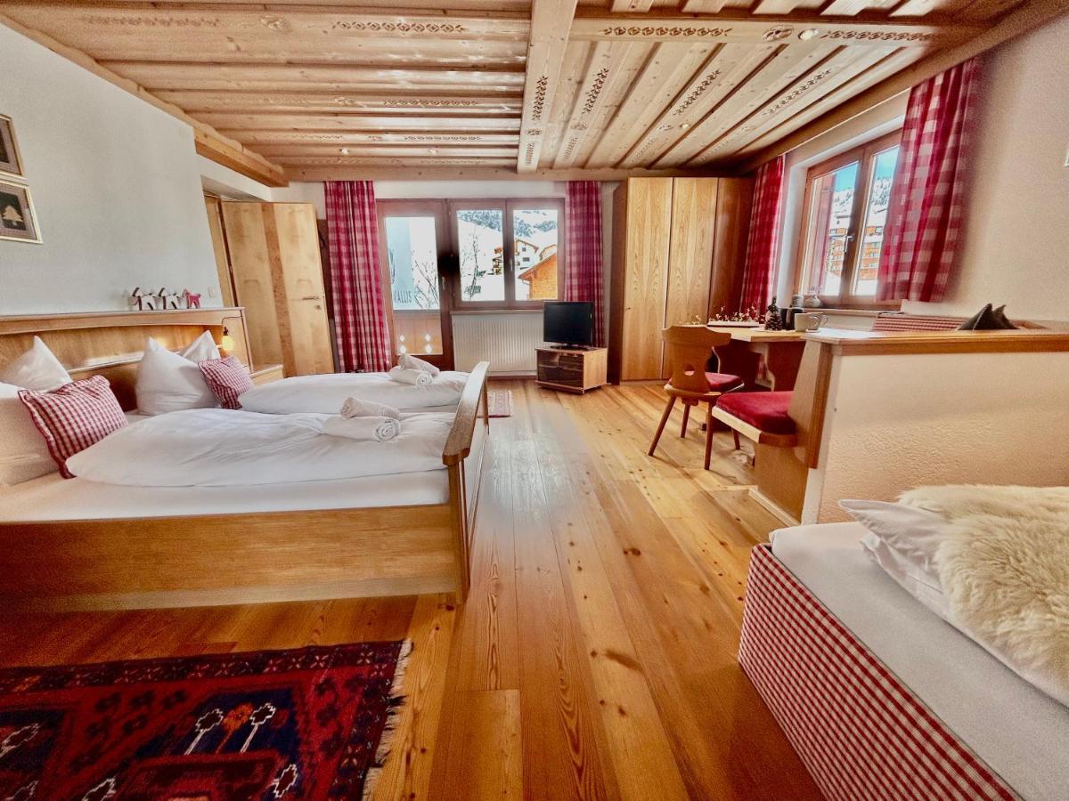 Haus Wallis By Stayfritz - Ski-In Ski-Out Zimmer 'Garni' Am Arlberg Warth  Экстерьер фото