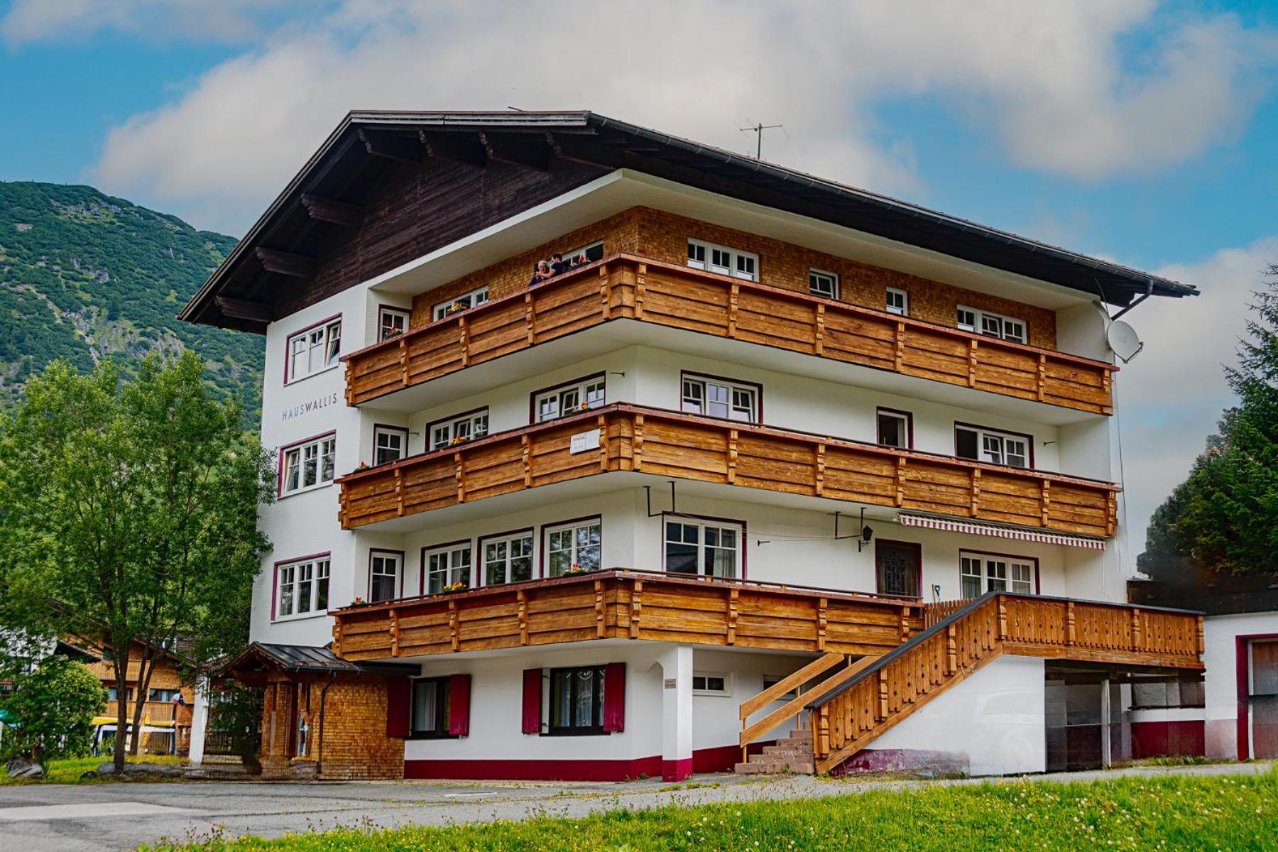 Haus Wallis By Stayfritz - Ski-In Ski-Out Zimmer 'Garni' Am Arlberg Warth  Экстерьер фото