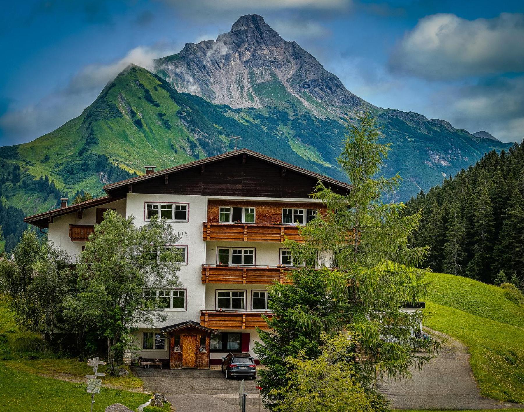Haus Wallis By Stayfritz - Ski-In Ski-Out Zimmer 'Garni' Am Arlberg Warth  Экстерьер фото