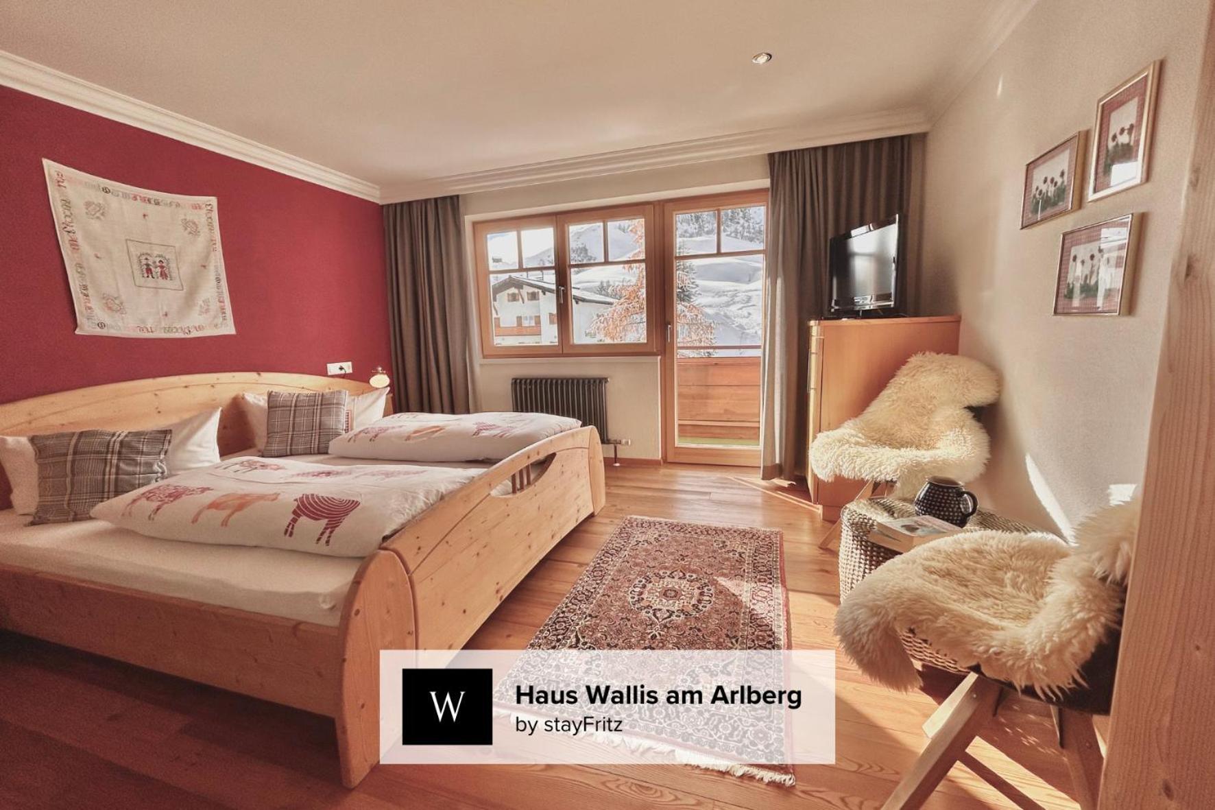 Haus Wallis By Stayfritz - Ski-In Ski-Out Zimmer 'Garni' Am Arlberg Warth  Экстерьер фото